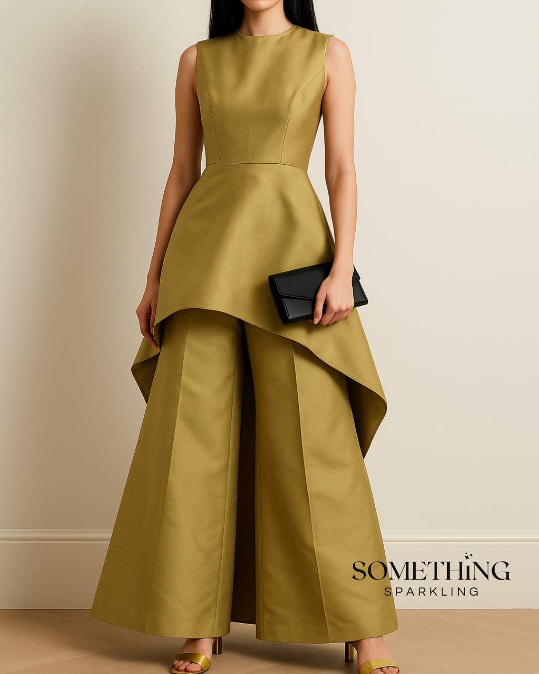The golden jumpsuit