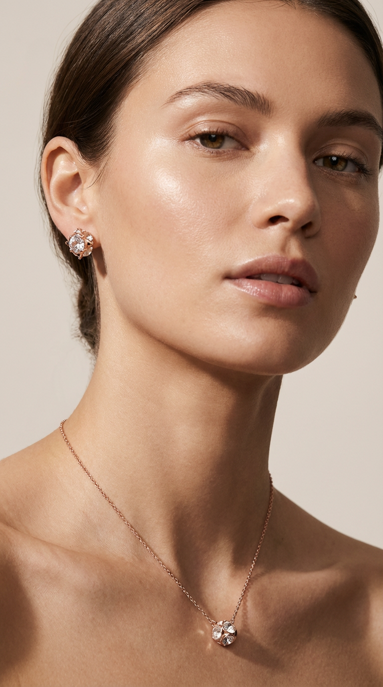 Lady Marmalade Studs - Rosegold