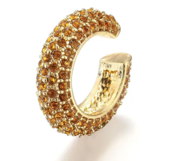 Earcuffs Dorado y Azul